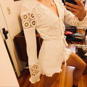 Lovers & Friends White Romper